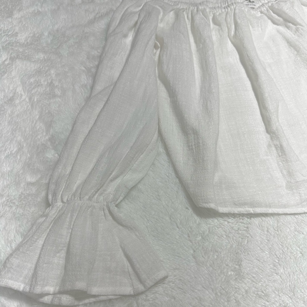 NWT Cotton On Off The Shoulder Linen Top - Picture 10 of 13